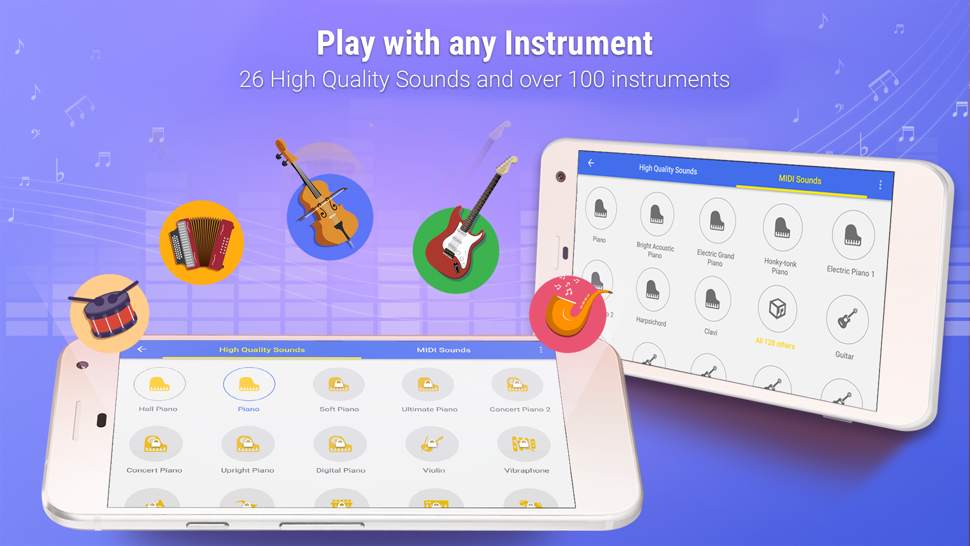 اسکرین شات 4 برنامه Piano +