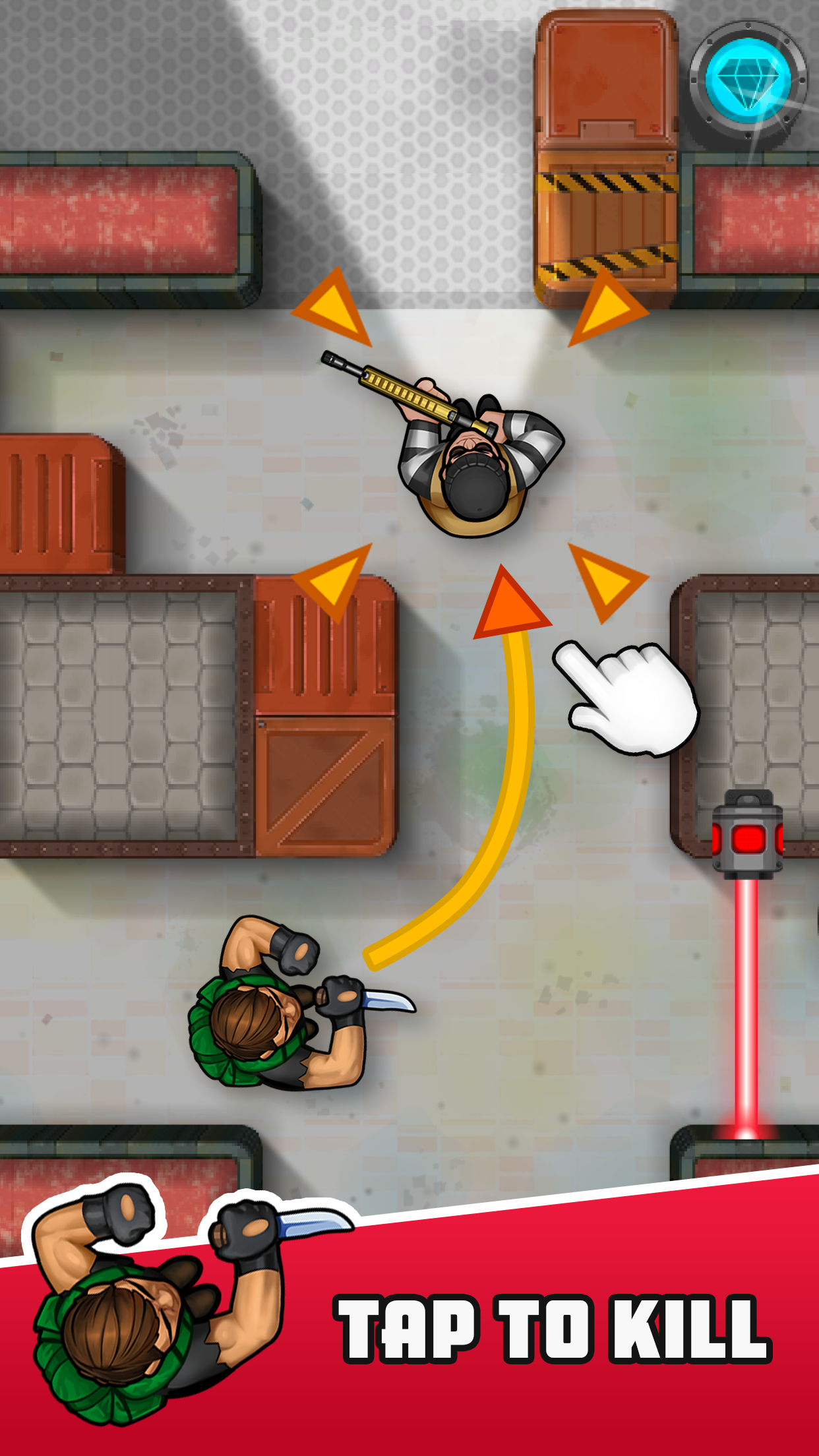 اسکرین شات 1 بازی Hunter Assassin