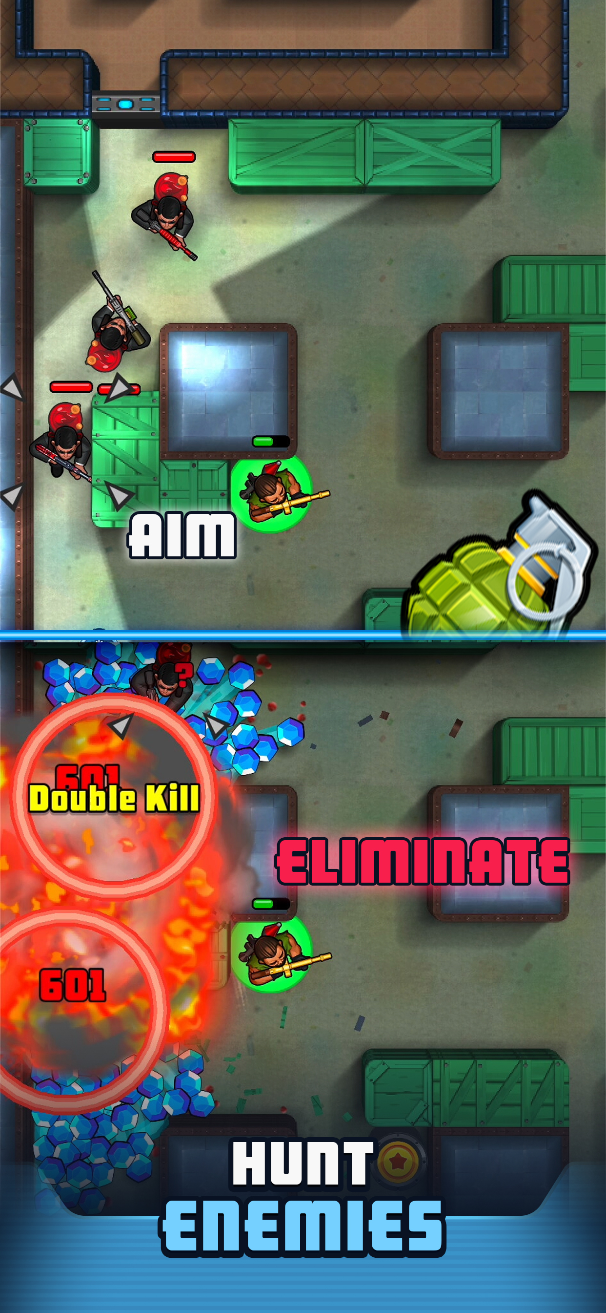 اسکرین شات 1 بازی Hunter Assassin 2
