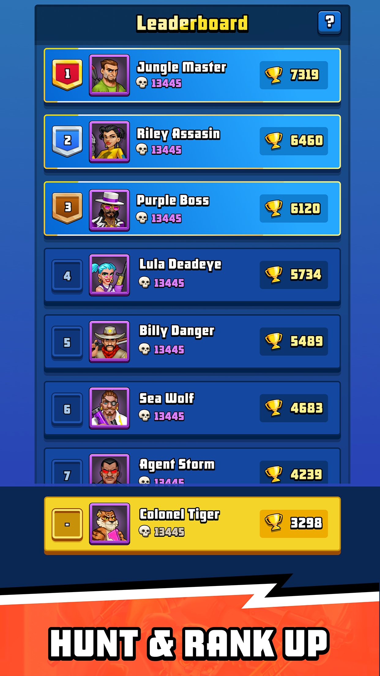 اسکرین شات 5 بازی Hunter Heroes