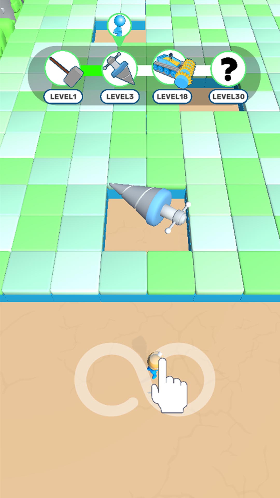 اسکرین شات 1 بازی Escape Digger 3D