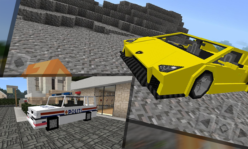 اسکرین شات 3 برنامه Car mod for MCPE