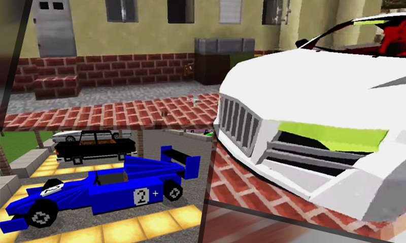اسکرین شات 1 برنامه Car mod for MCPE