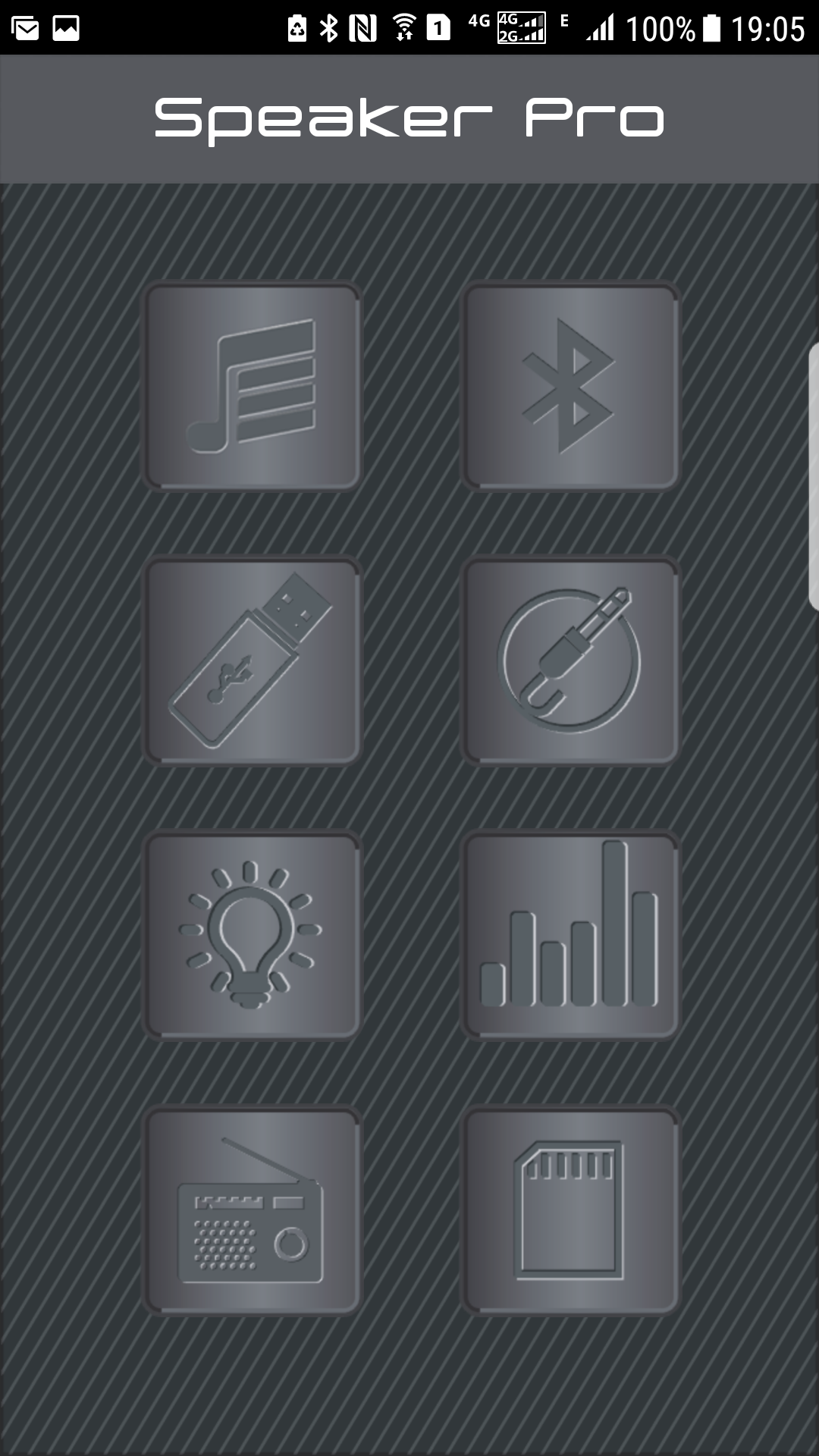 اسکرین شات 1 برنامه Speaker Pro