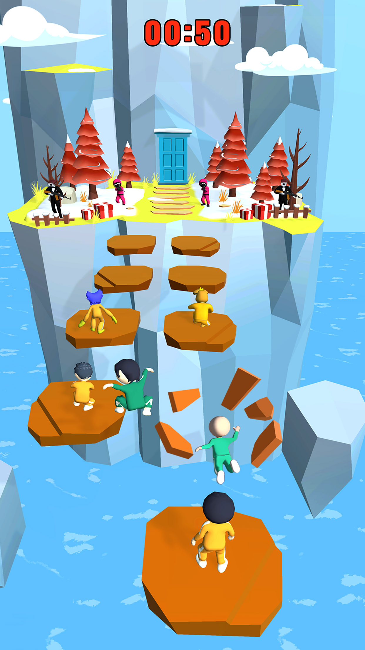 اسکرین شات 2 بازی 456 Run Challenge: Clash 3D