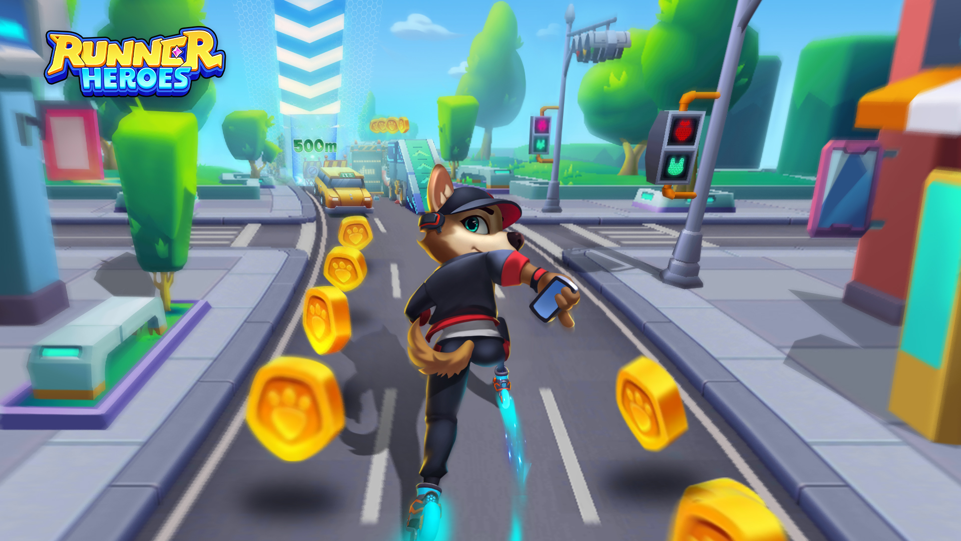 اسکرین شات 6 بازی Runner Heroes: Endless Skating