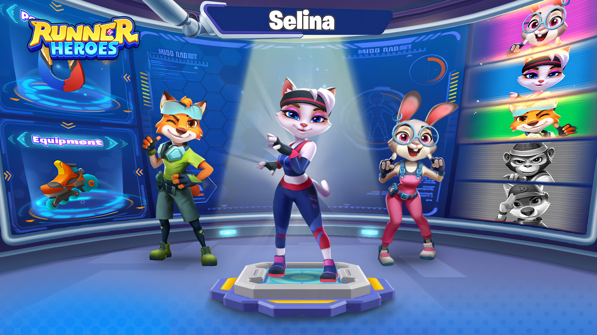 اسکرین شات 8 بازی Runner Heroes: Endless Skating