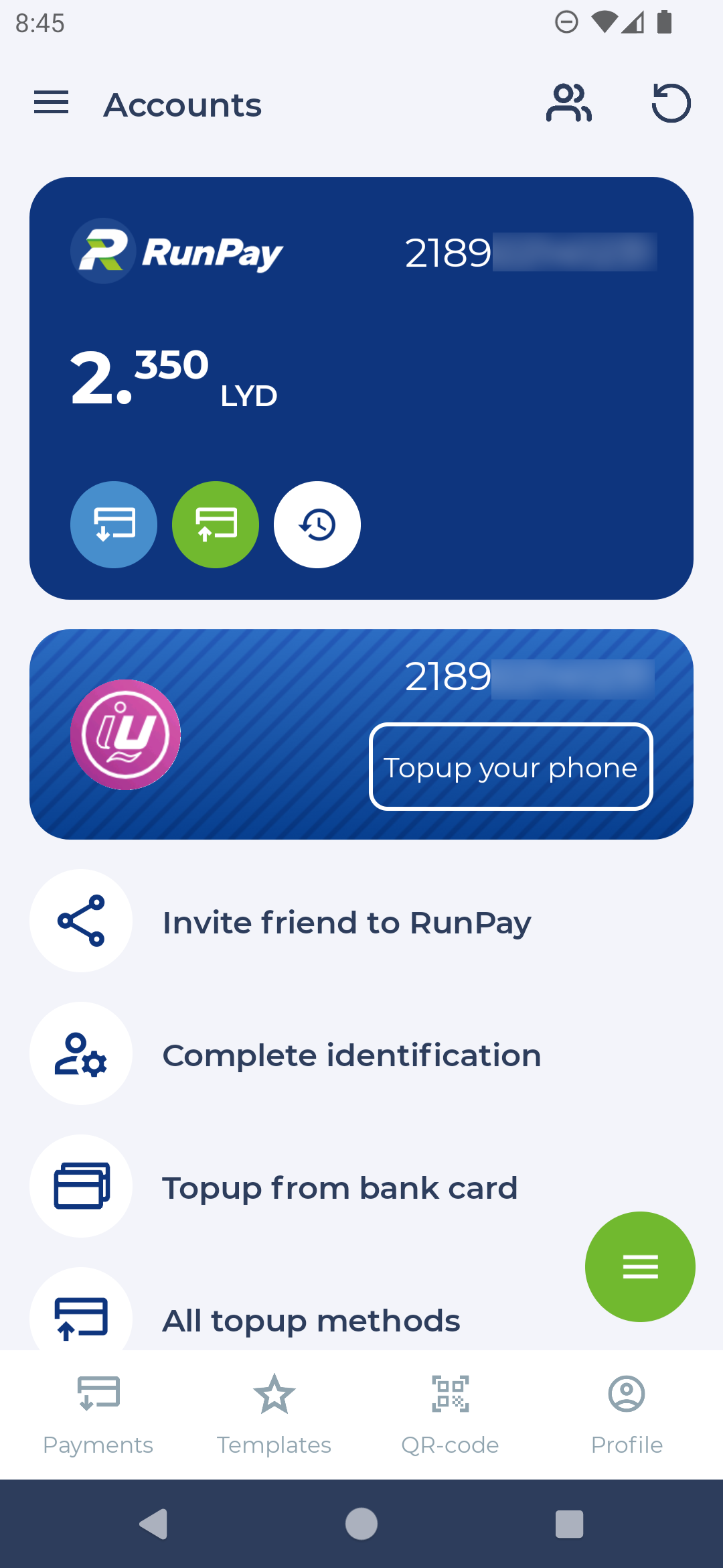 اسکرین شات 1 برنامه RunPay