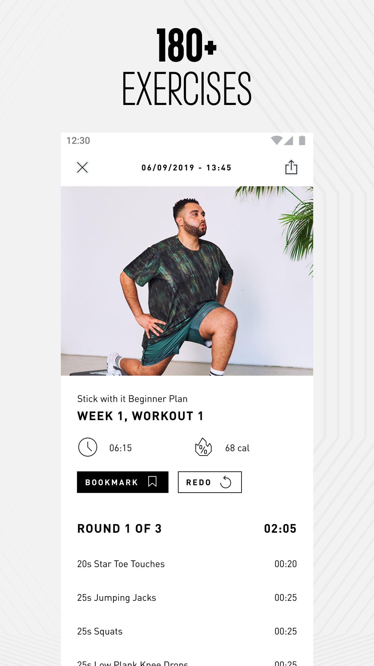 اسکرین شات 2 برنامه adidas Training: HIIT Workouts