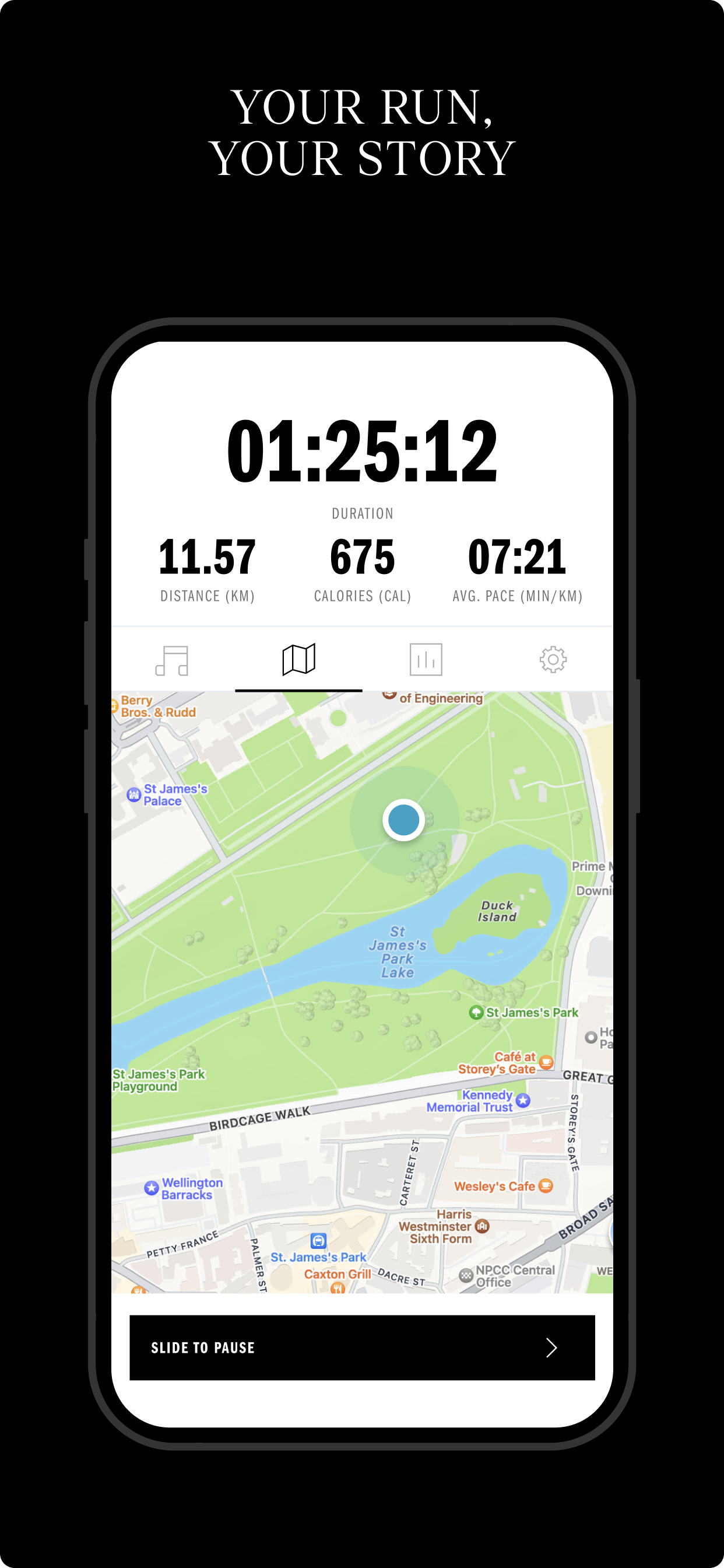 اسکرین شات 1 برنامه adidas Running: Run Tracker