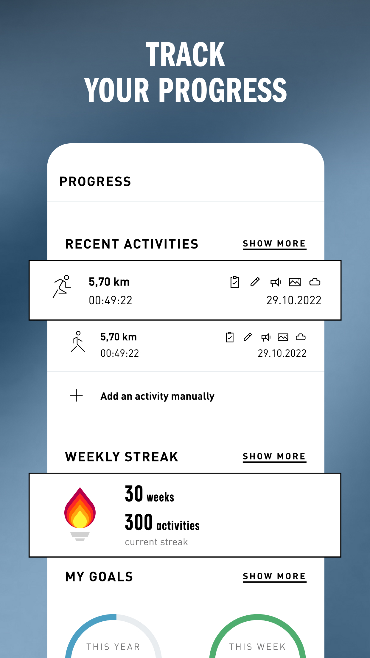اسکرین شات 3 برنامه adidas Running: Run Tracker