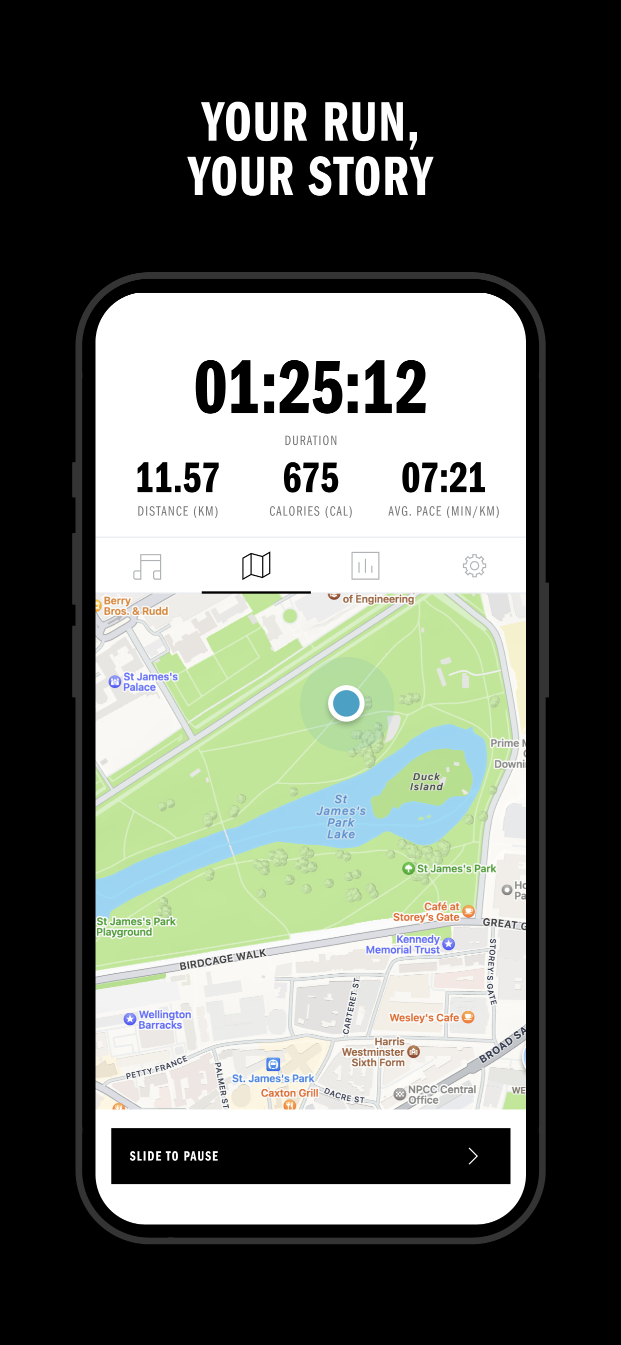 اسکرین شات 1 برنامه adidas Running: Run tracker
