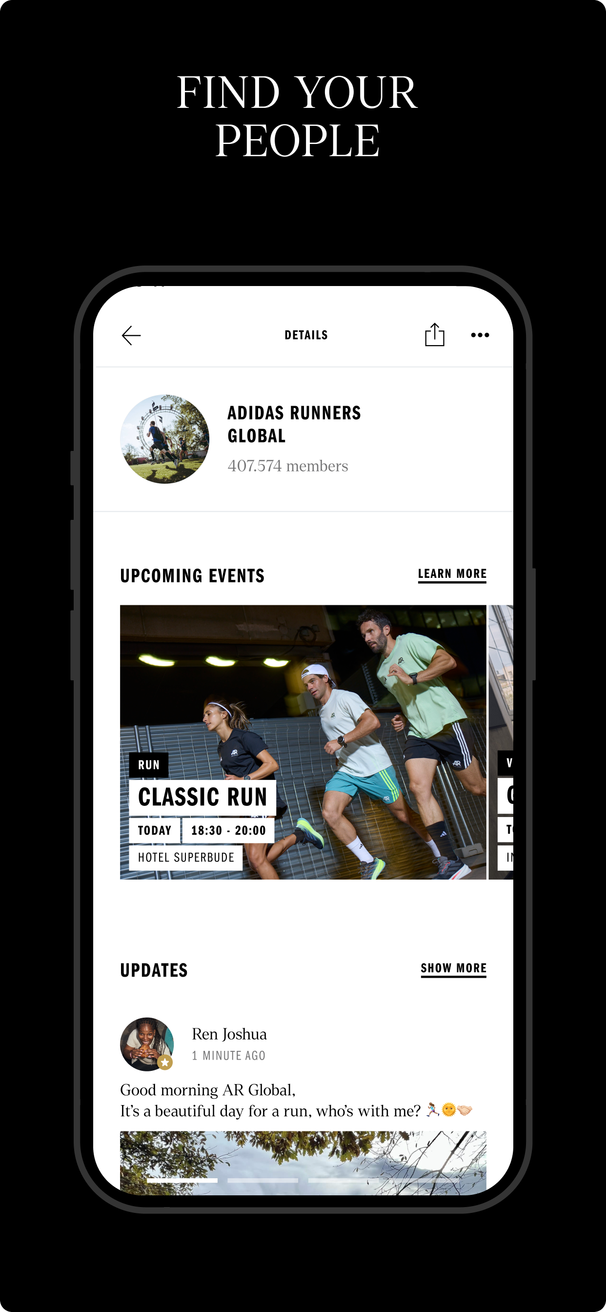 اسکرین شات 5 برنامه adidas Running: Run Tracker