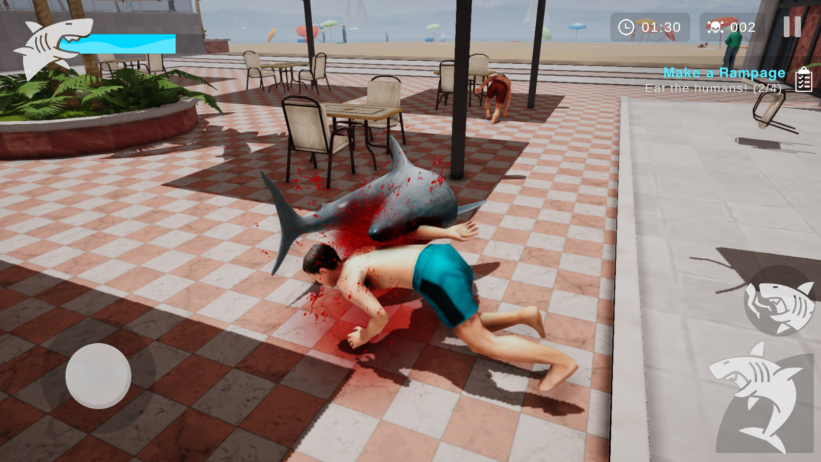 اسکرین شات 4 بازی Shark Rage