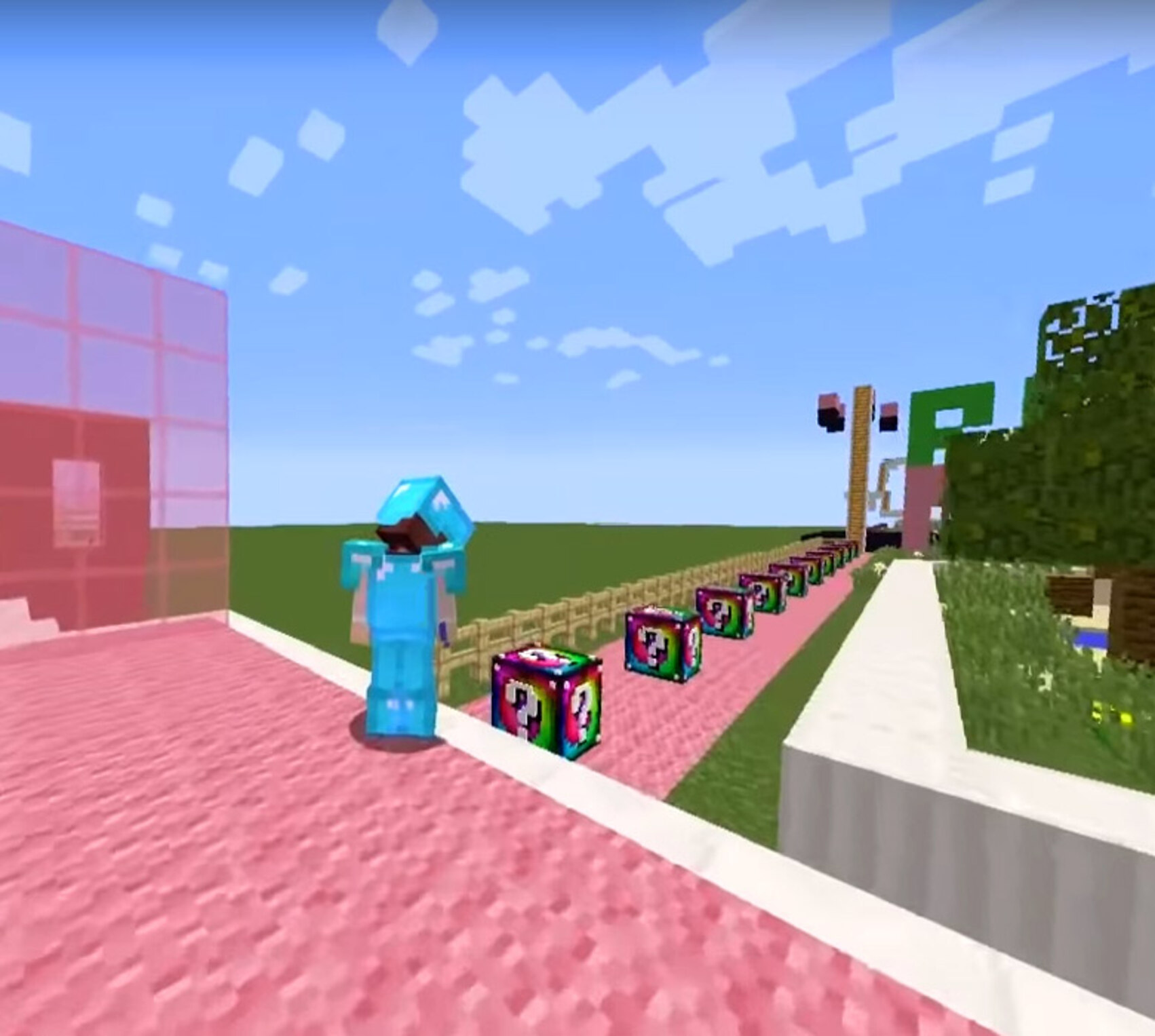 اسکرین شات برنامه Lucky Block Addon 1