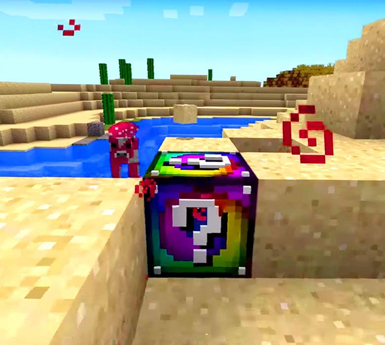 اسکرین شات 2 برنامه Lucky Block Mod