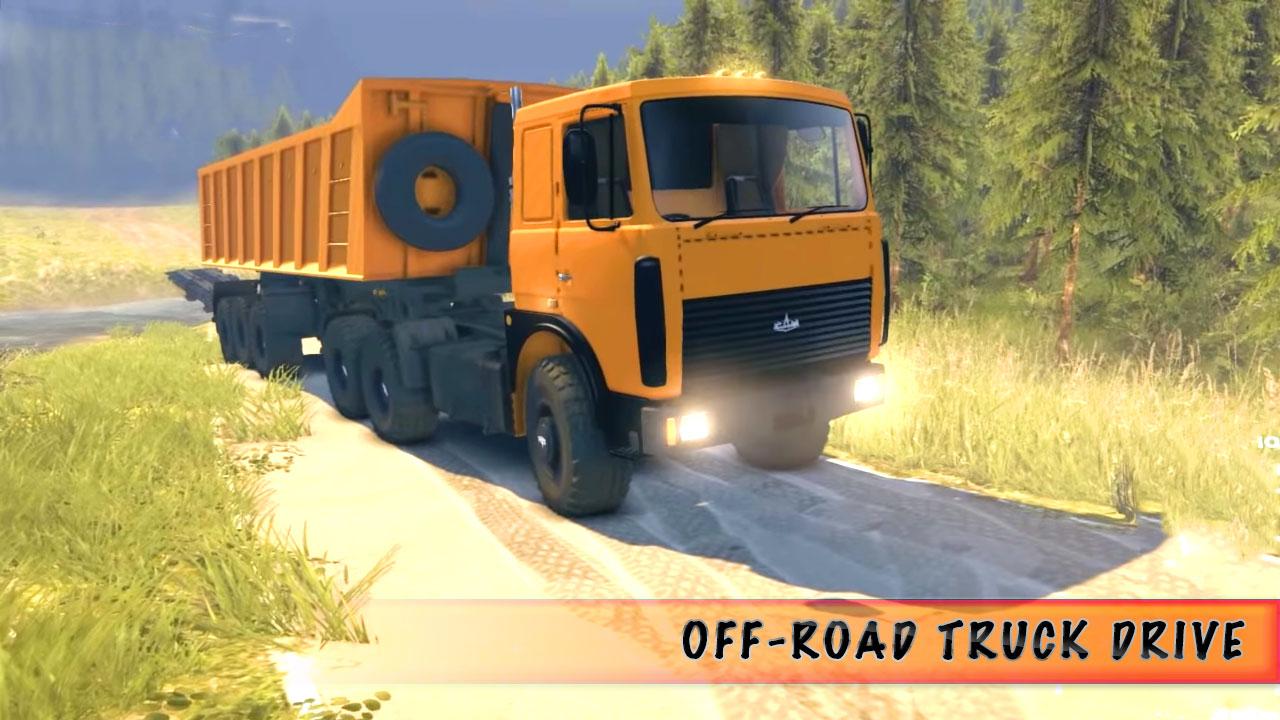 اسکرین شات 6 بازی Cargo Truck Driving Games