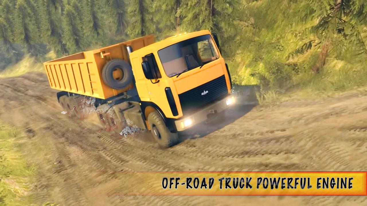اسکرین شات 2 بازی Cargo Truck Driving Games