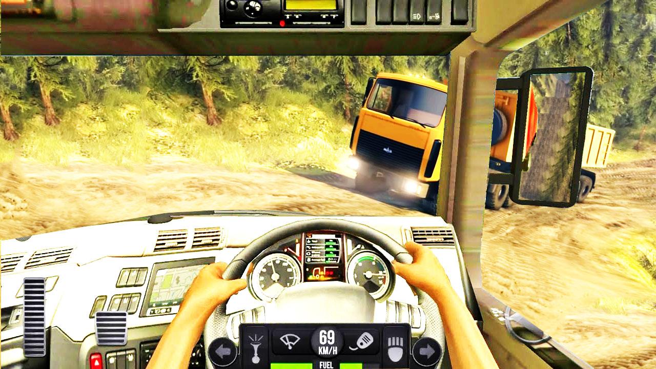 اسکرین شات 5 بازی Cargo Truck Driving Games