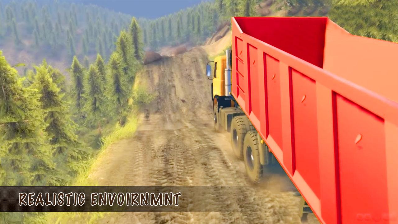 اسکرین شات 3 بازی Cargo Truck Driving Games