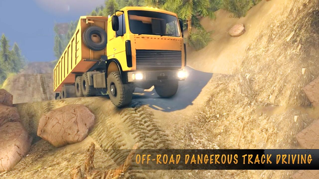 اسکرین شات 4 بازی Cargo Truck Driving Games