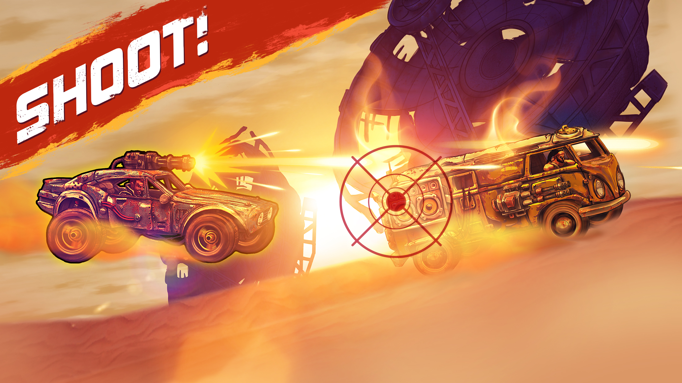 اسکرین شات 3 بازی Road Warrior: Nitro Car Battle