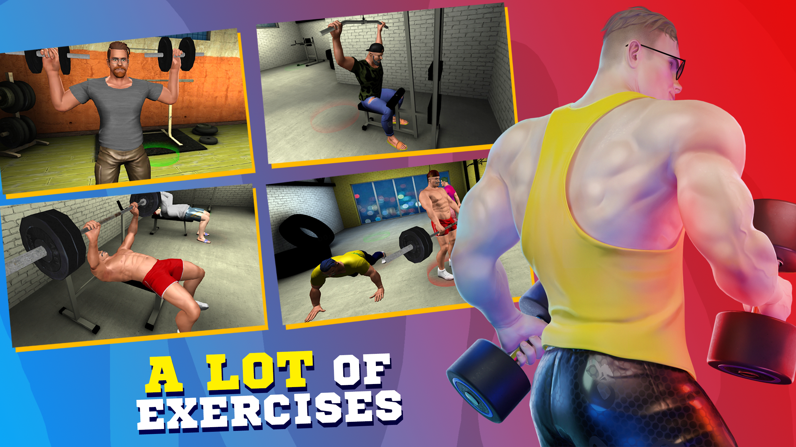 اسکرین شات 5 بازی Fitness Gym Bodybuilding Pump