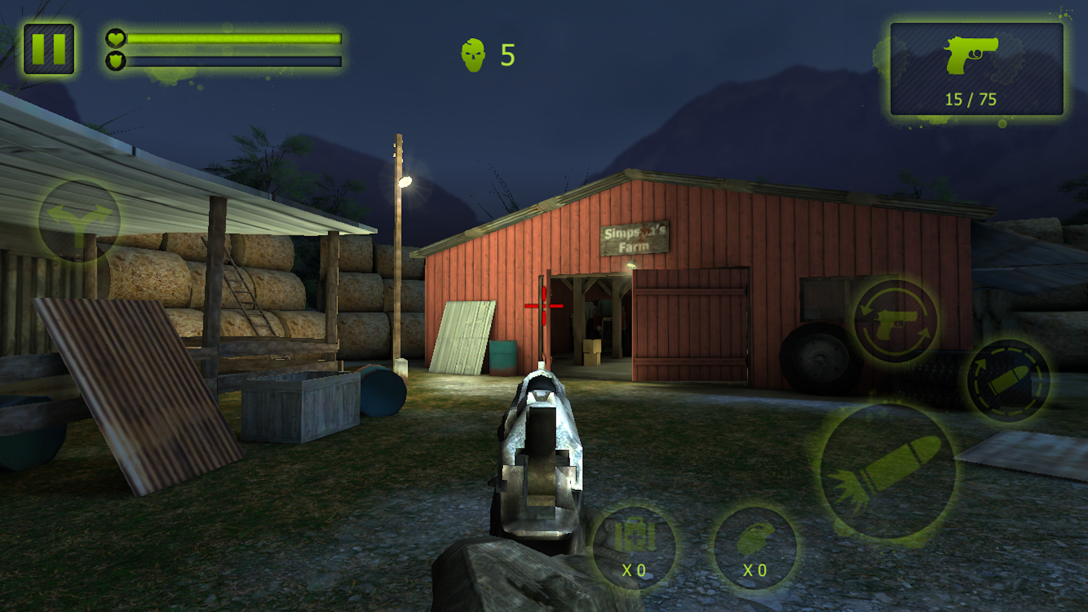 اسکرین شات 3 بازی Survival Horror Zombie Shooter