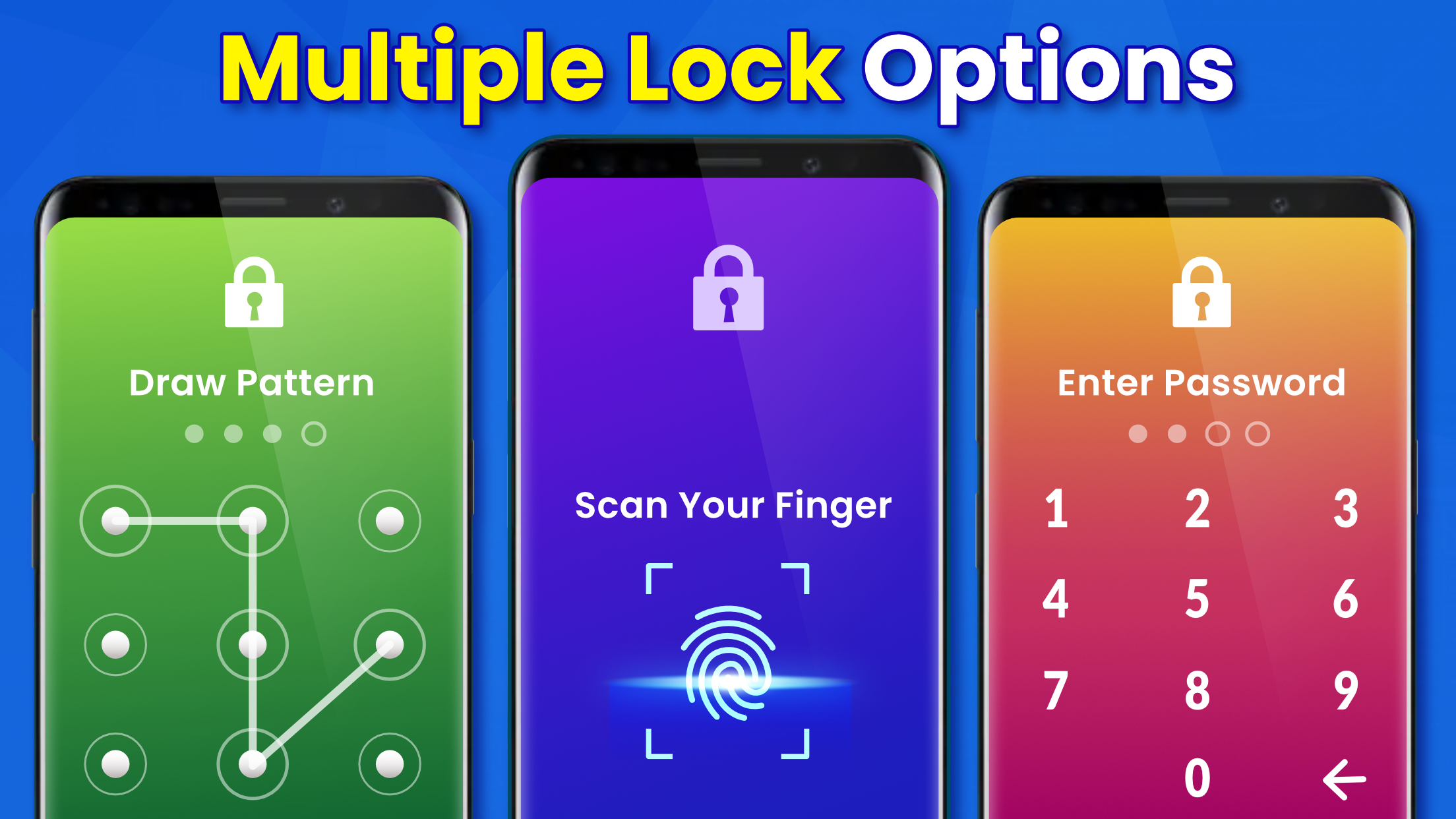 اسکرین شات 3 برنامه App Locker: Privacy Apps Lock