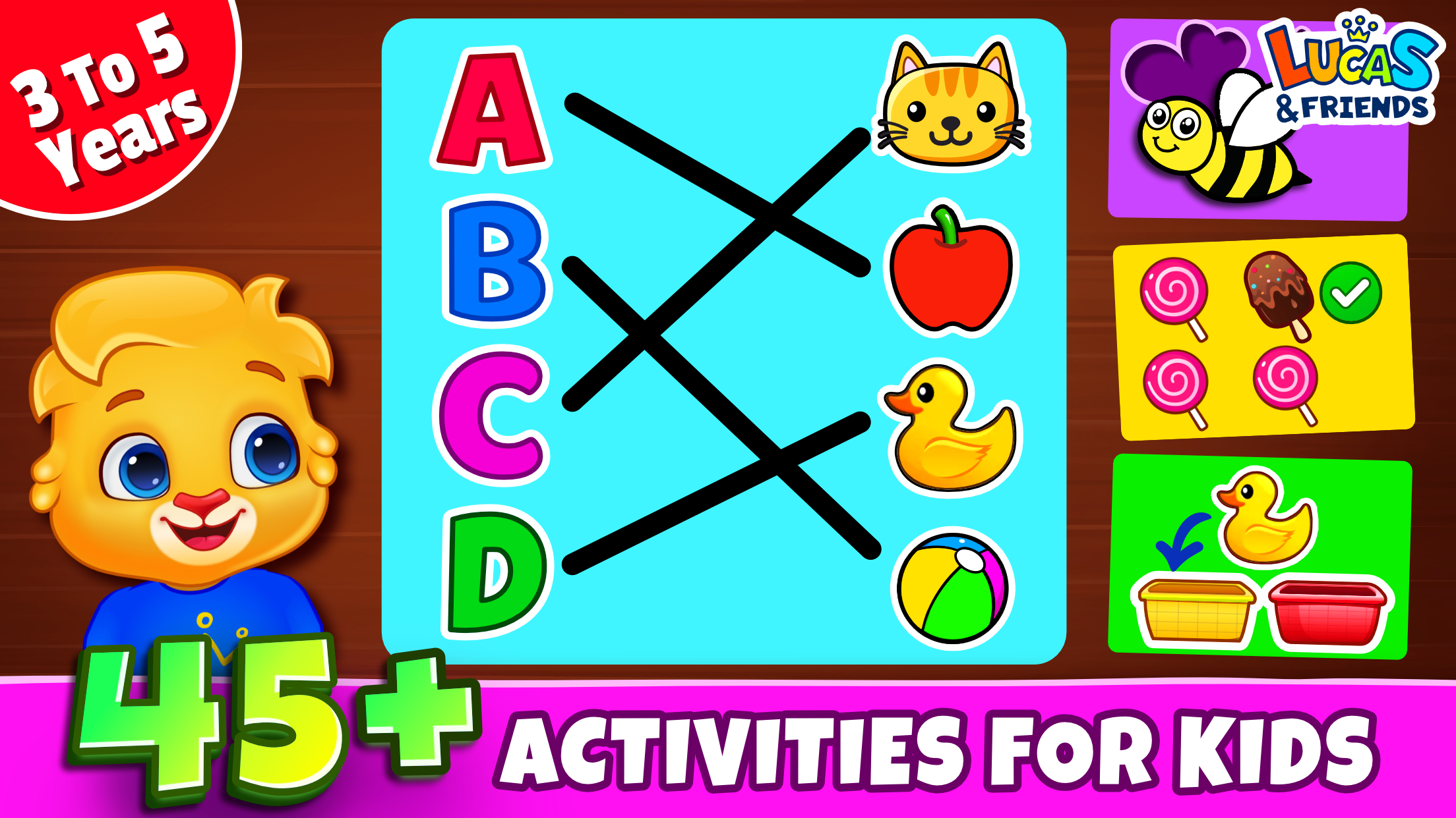 اسکرین شات 1 بازی Kids Games: For Toddlers 3-5