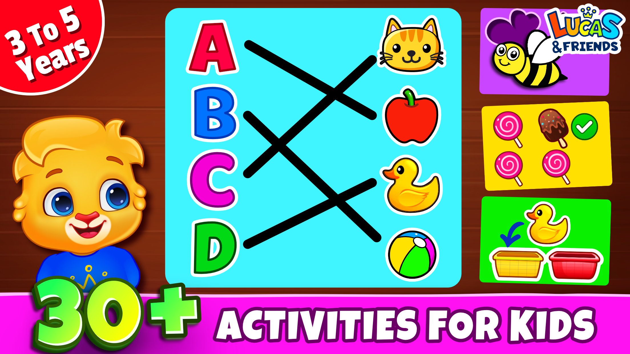 اسکرین شات 1 بازی Kids Games: For Toddlers 3-5
