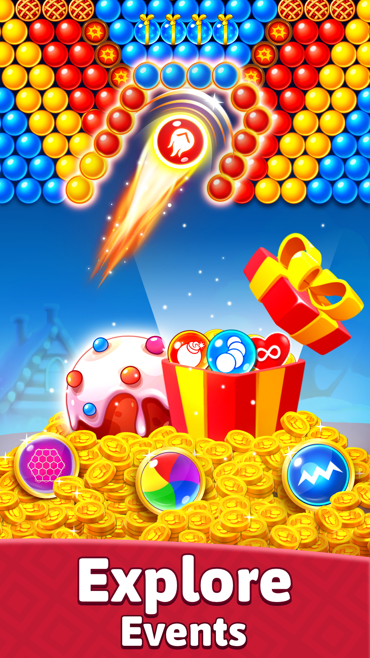 اسکرین شات 5 بازی Bubble Shooter: Pastry Pop