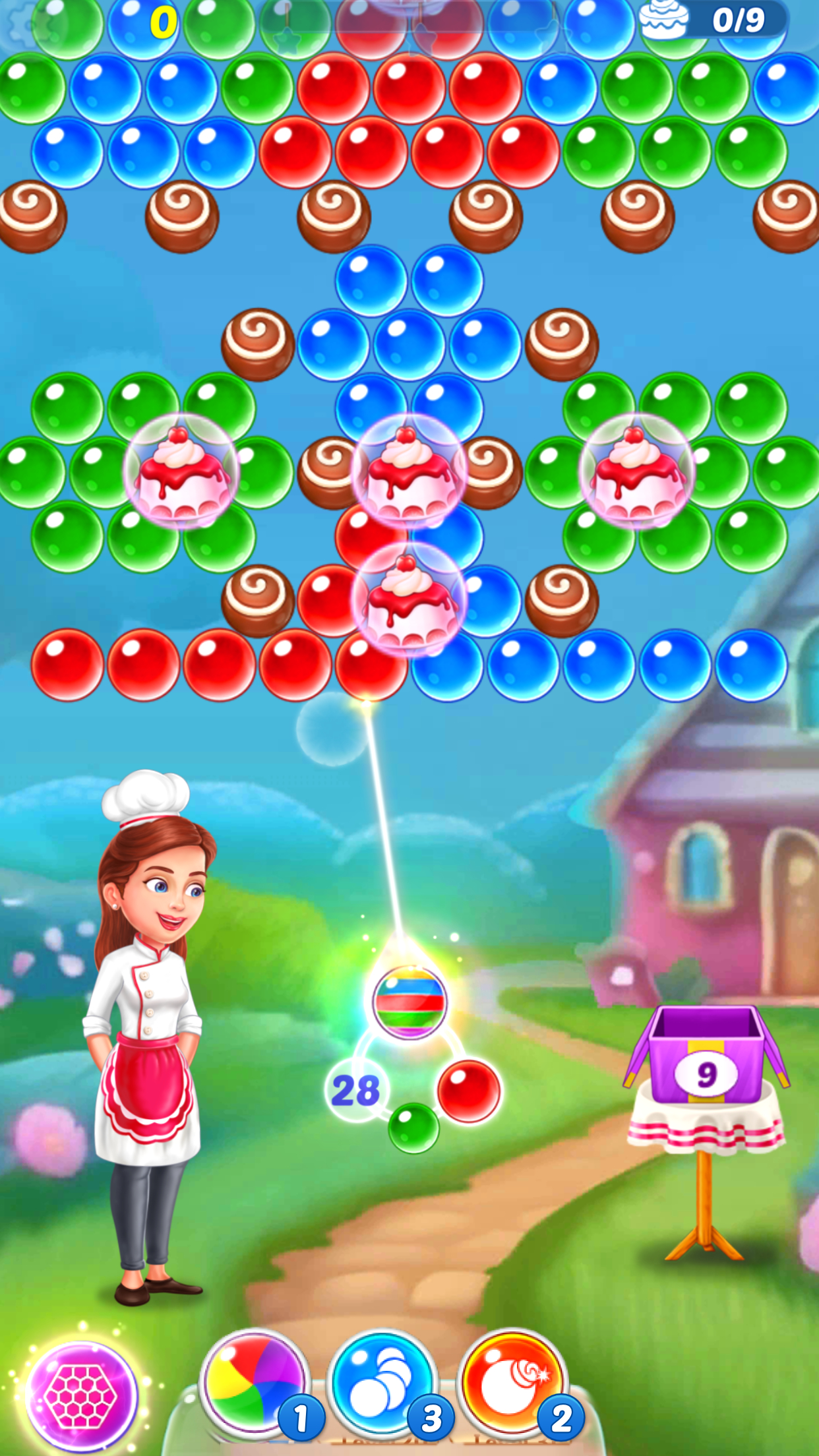 اسکرین شات 6 بازی Bubble Shooter: Pastry Pop