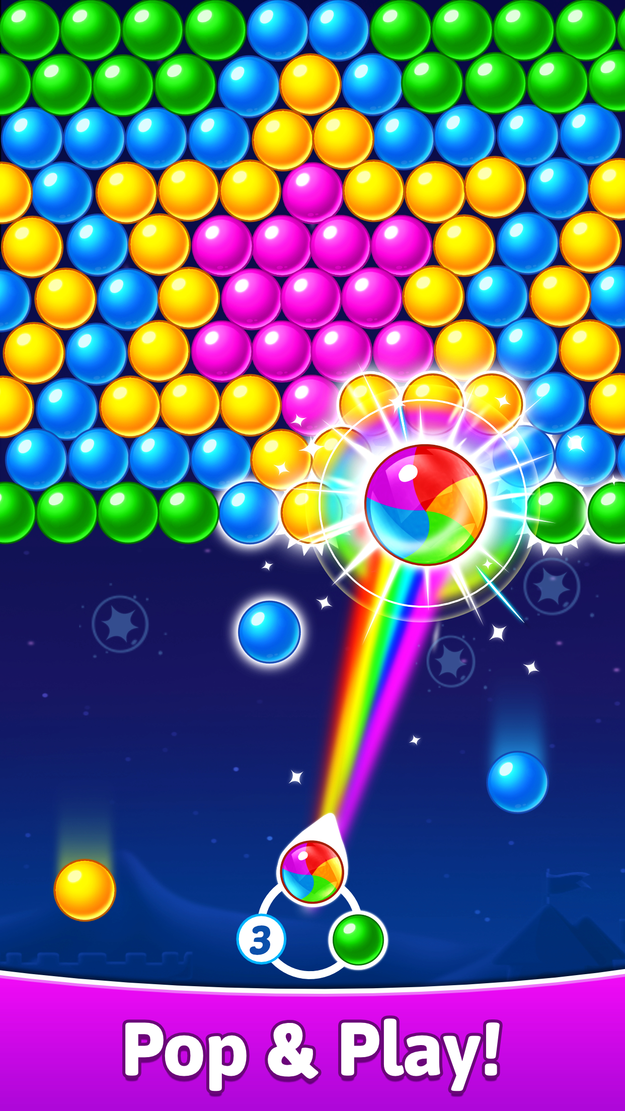 اسکرین شات 2 بازی Bubble Shooter: Pastry Pop