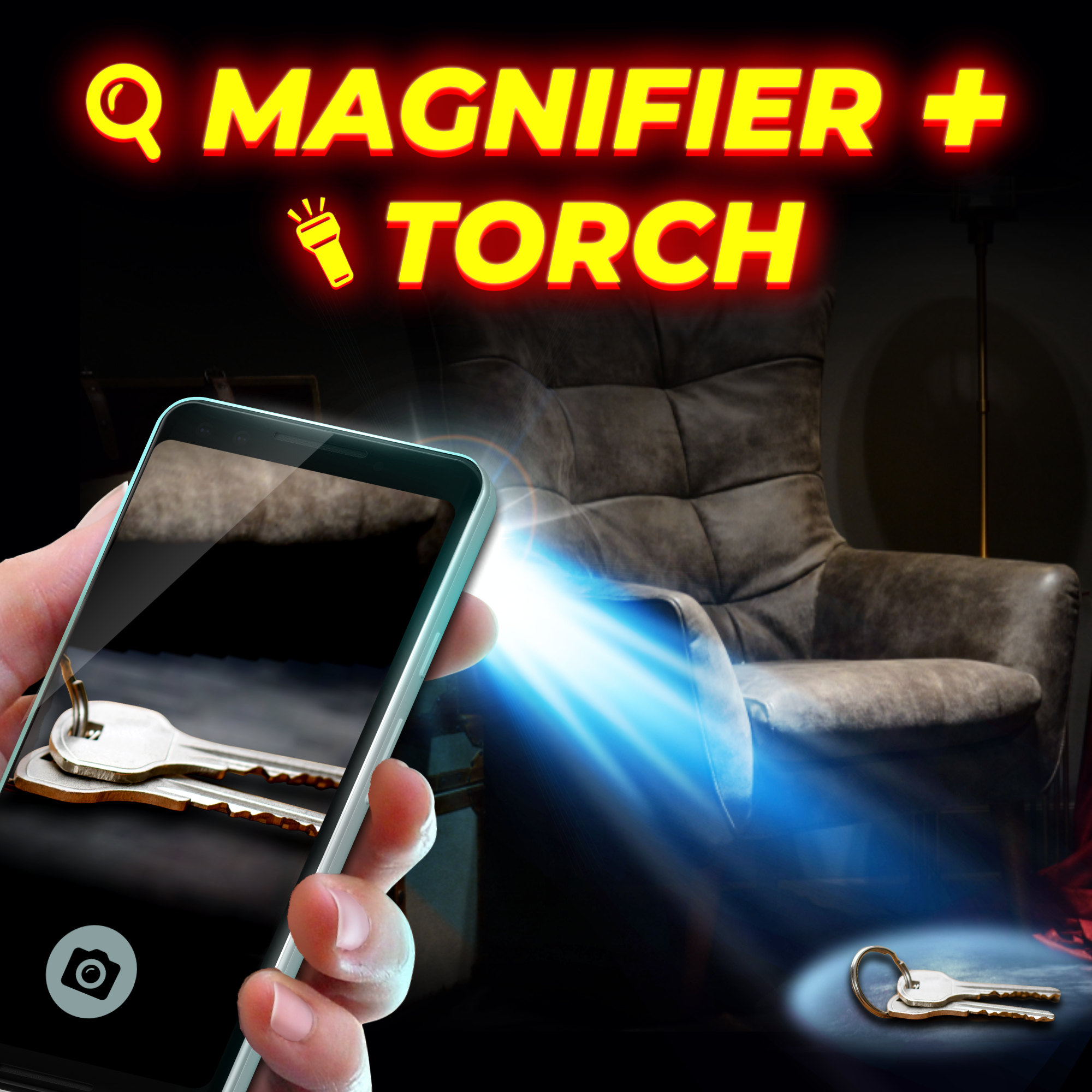 اسکرین شات 3 برنامه Flashlight: Torch Light