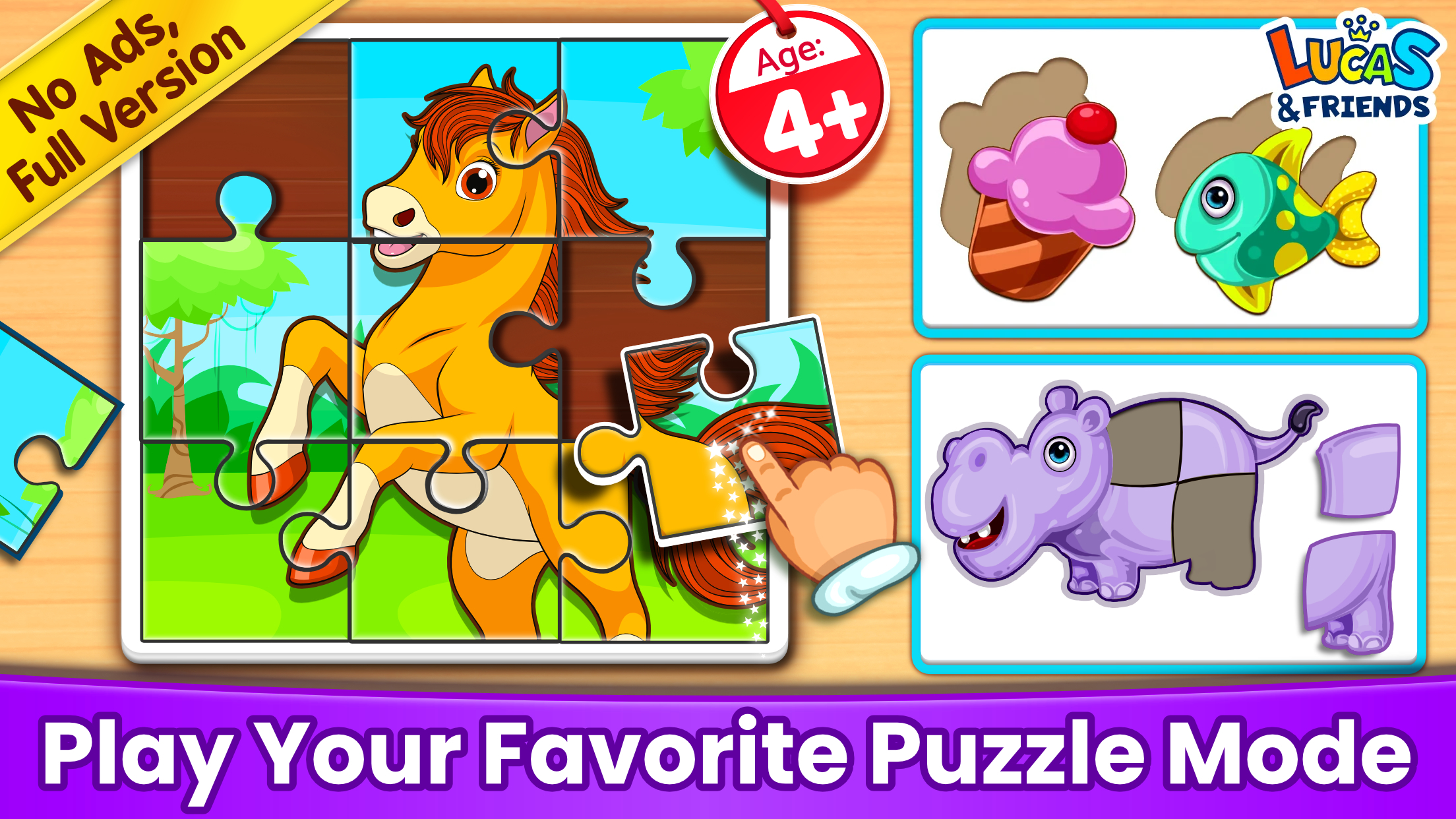 اسکرین شات 1 بازی Puzzle Kids: Jigsaw Puzzles