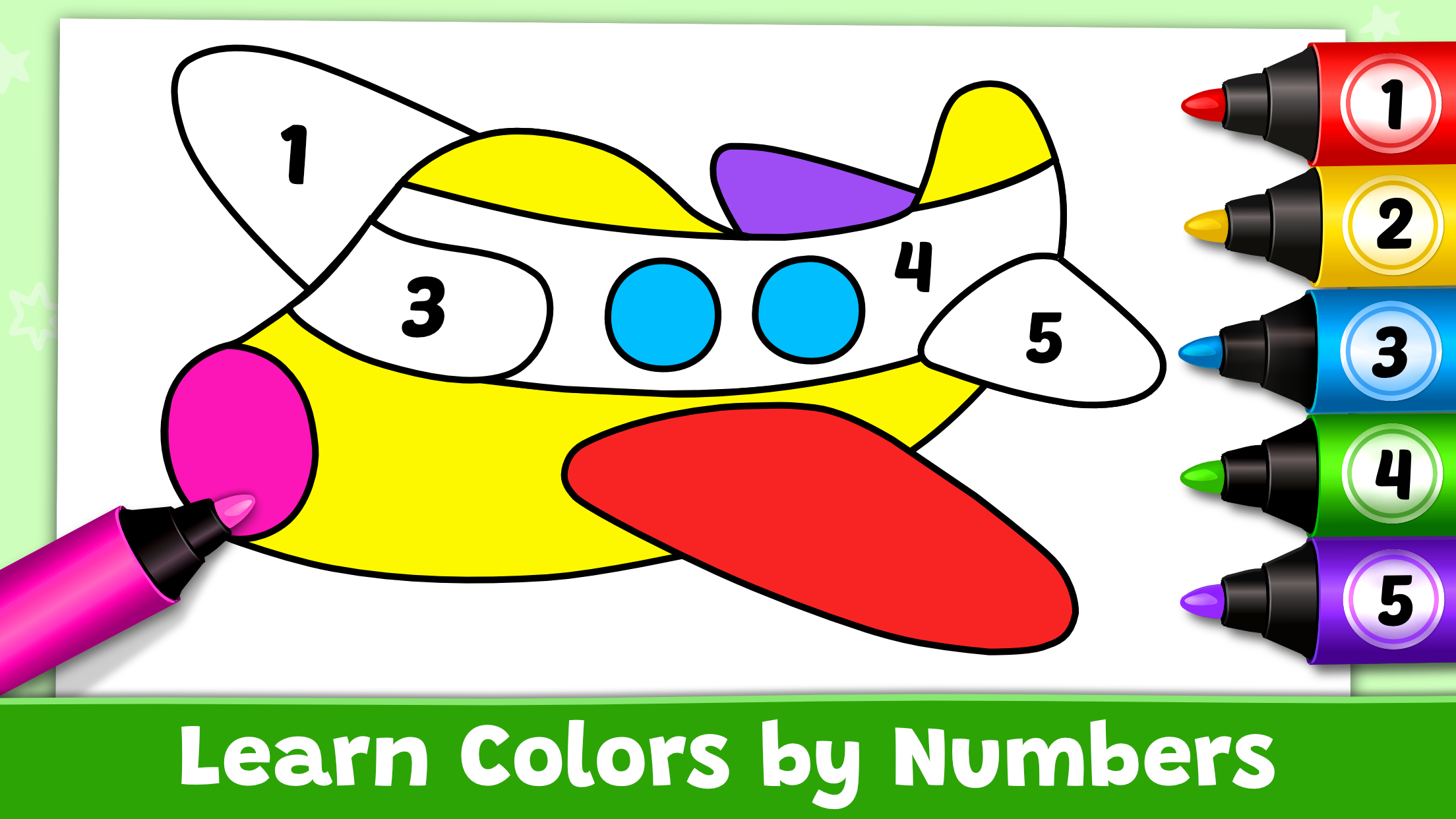 اسکرین شات 6 بازی Coloring Games: Color & Paint