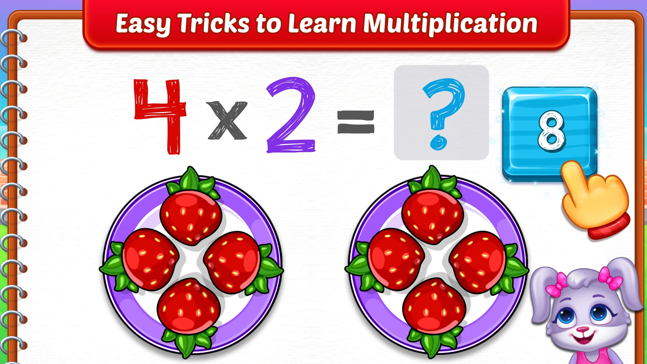 اسکرین شات 3 بازی Kids Multiplication Math Games