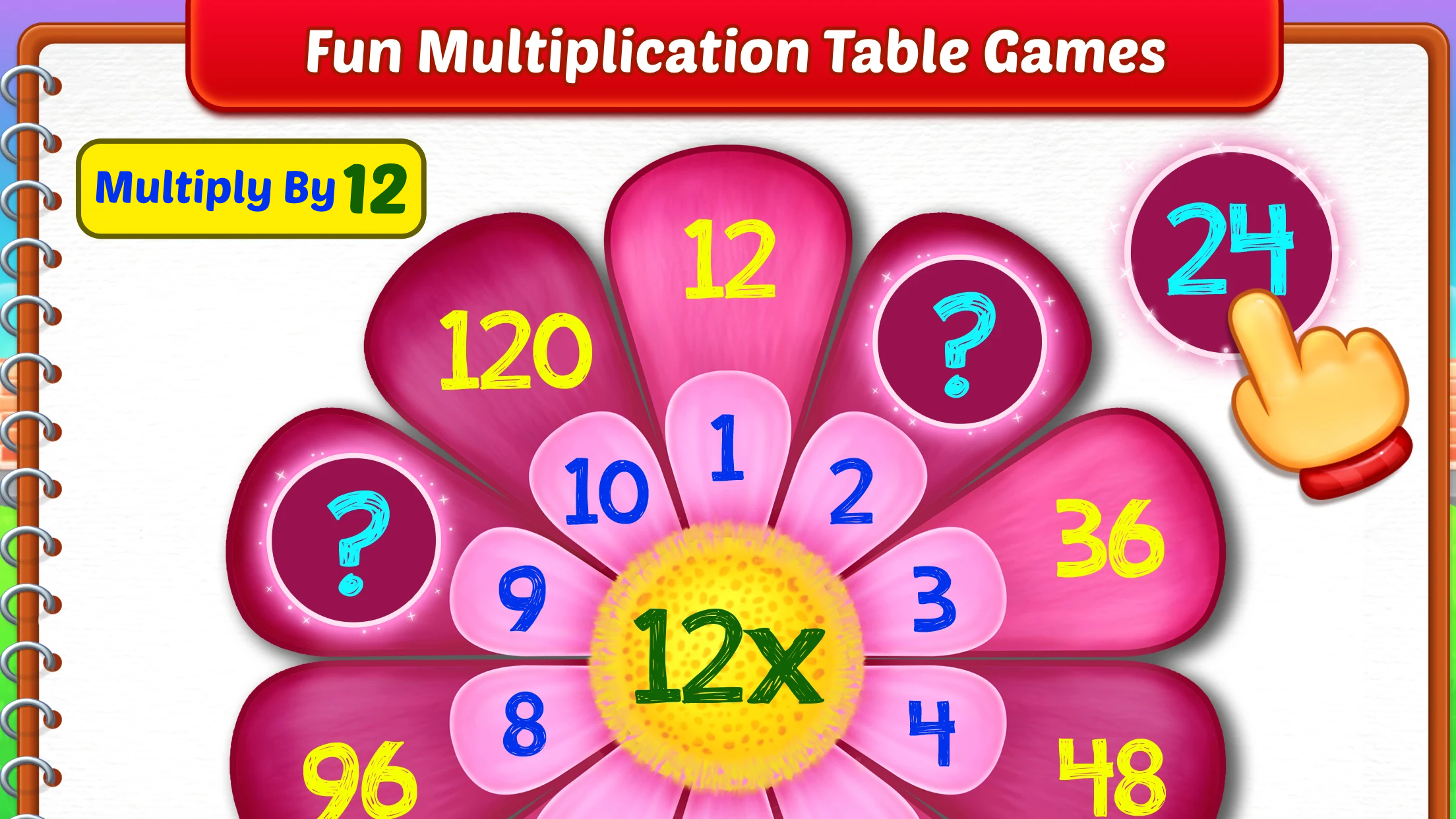 اسکرین شات 4 بازی Kids Multiplication Math Games
