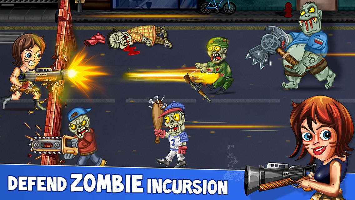 اسکرین شات 3 بازی Zombie Heroes: Zombie Games