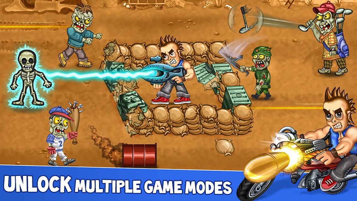 اسکرین شات 4 بازی Zombie Heroes: Zombie Games