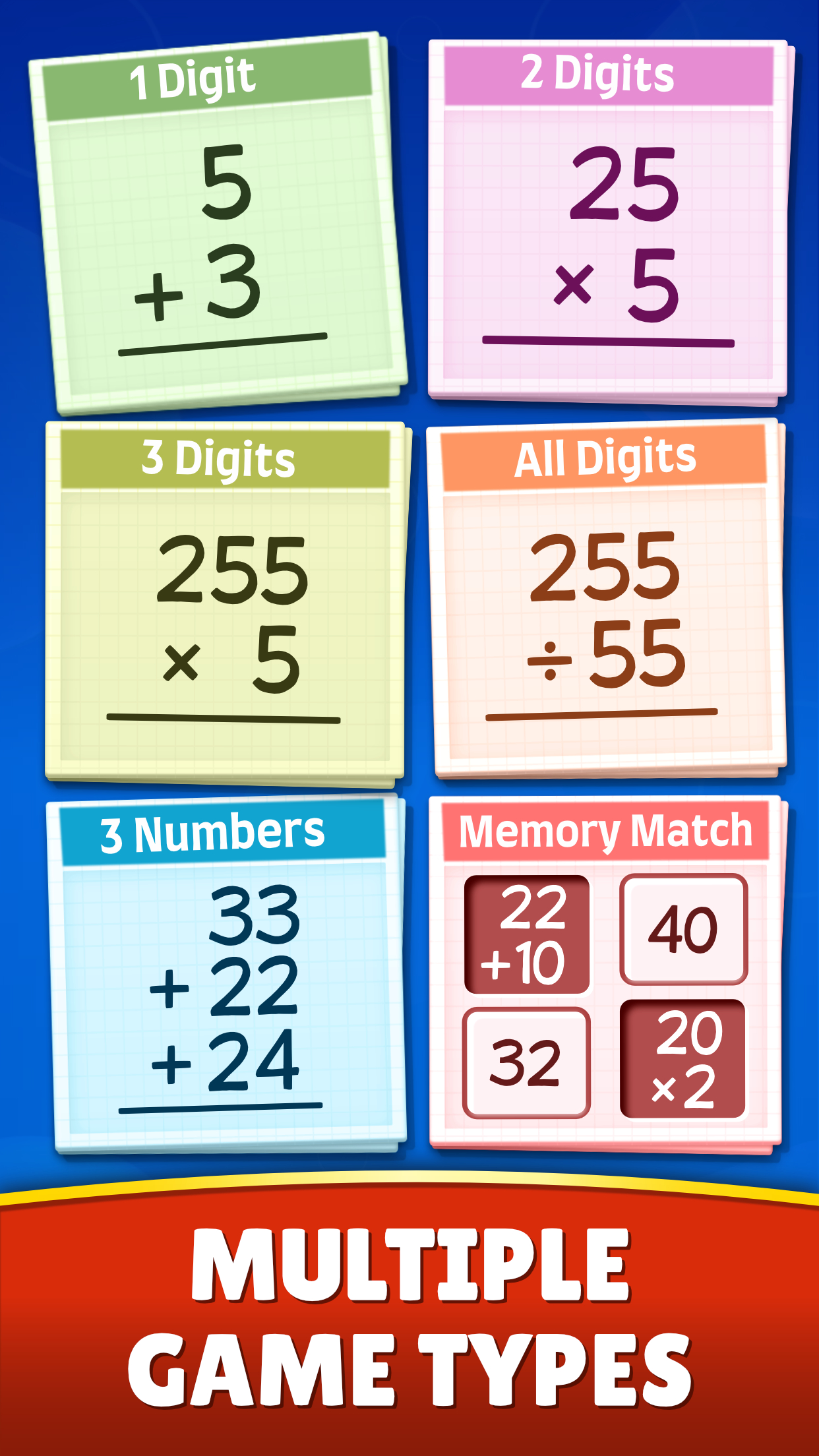 اسکرین شات 4 بازی Math Games: Math for Kids