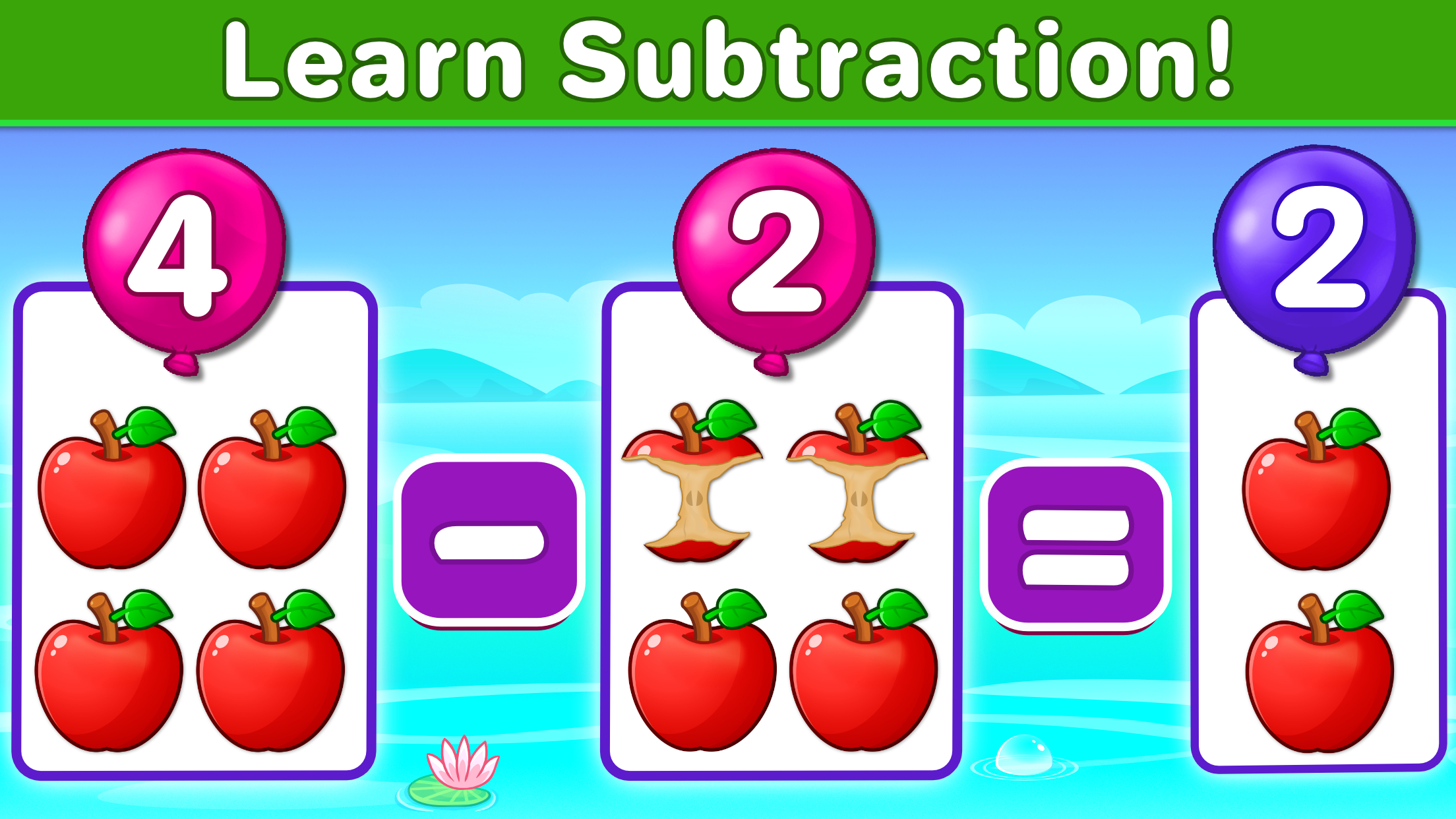 اسکرین شات 2 بازی Math Kids: Math Games For Kids