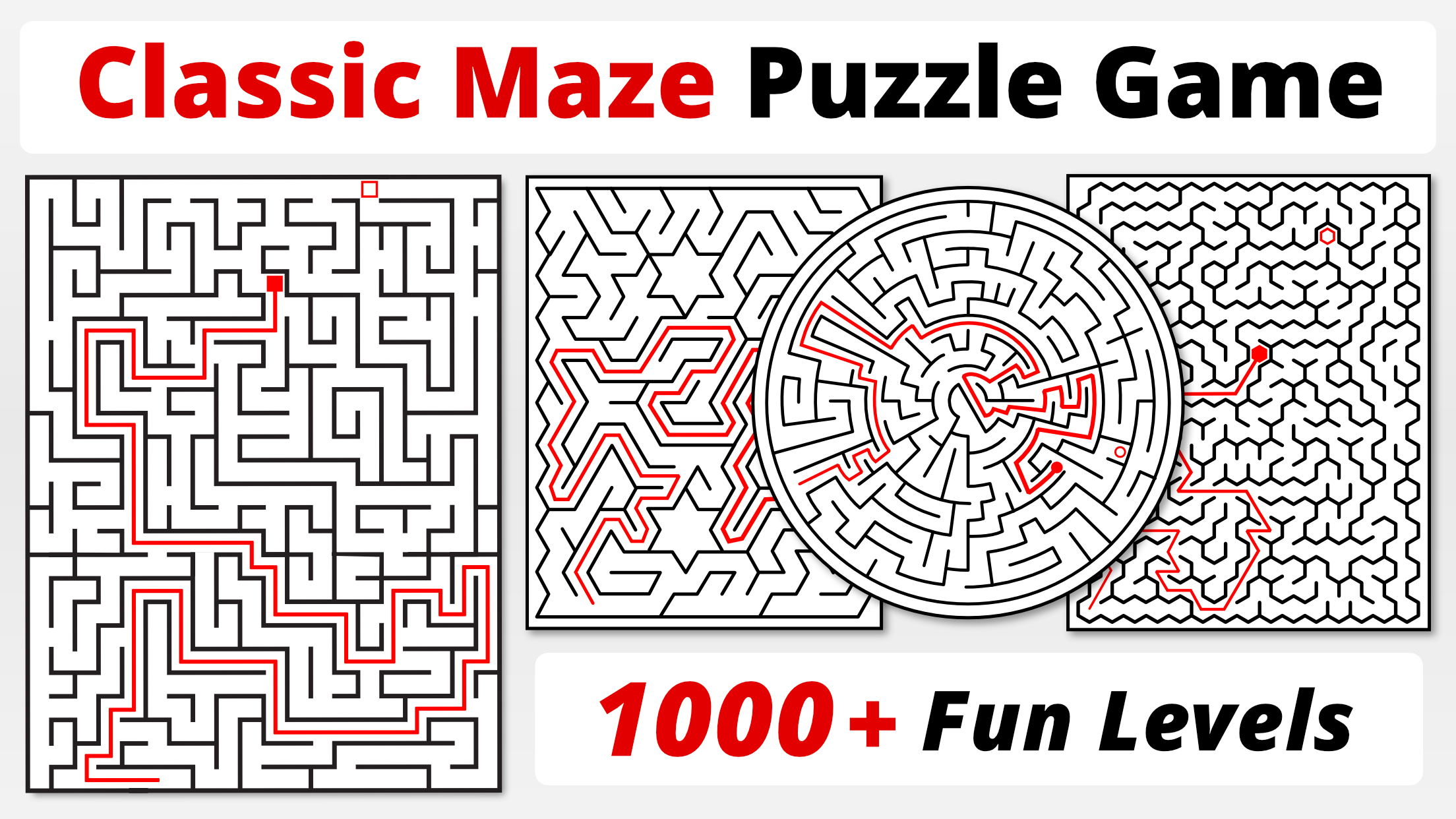 اسکرین شات 1 بازی Maze Games: Labyrinth Puzzles