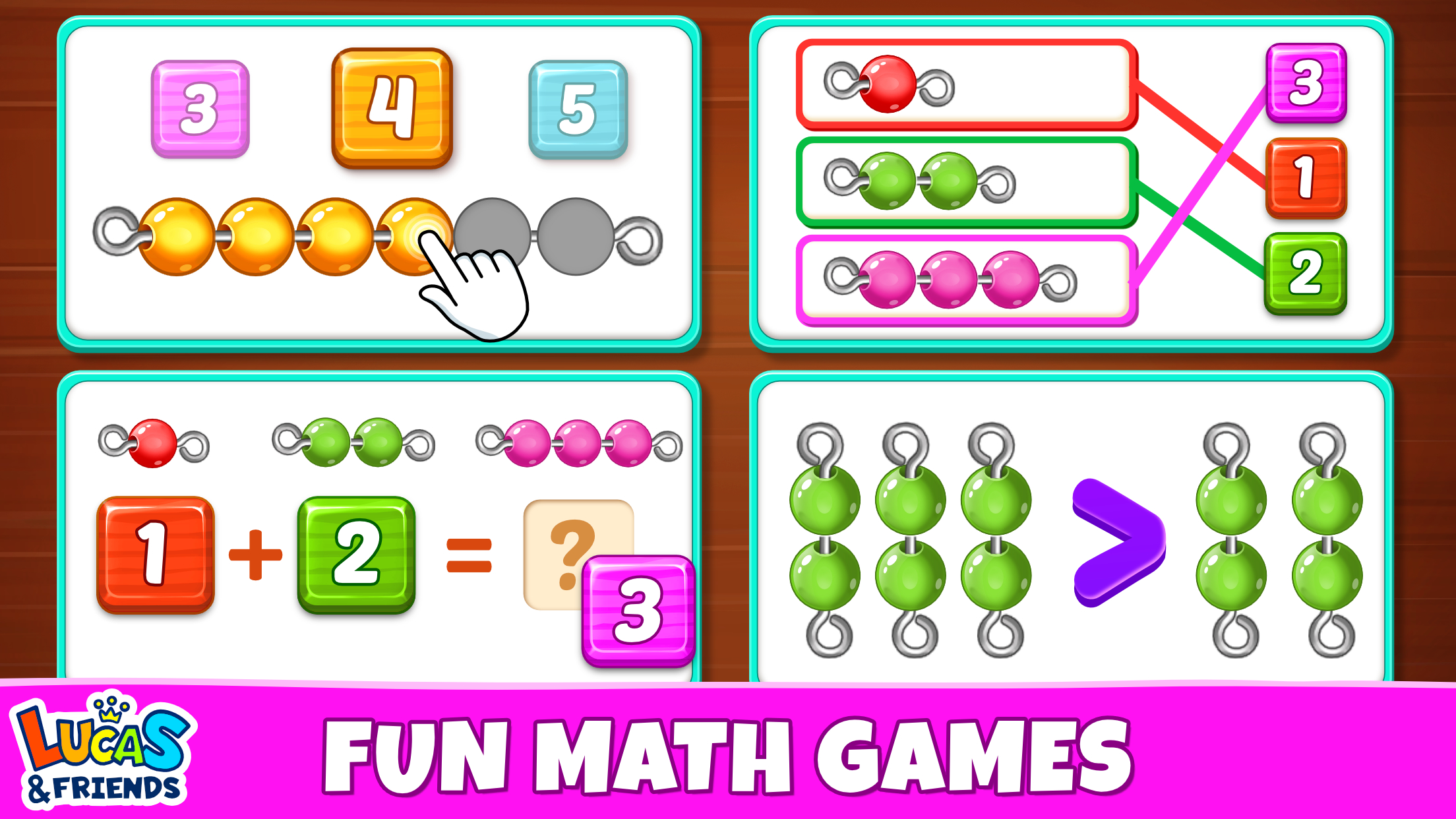 اسکرین شات 1 بازی Kids Math: Math Games for Kids