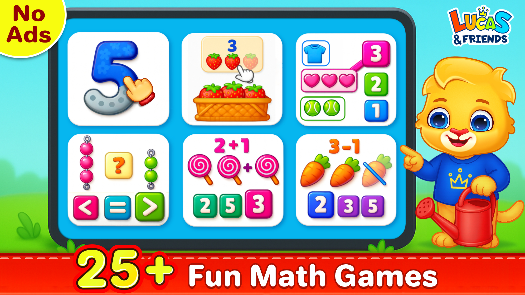 اسکرین شات 1 بازی Kids Math: Math Games for Kids
