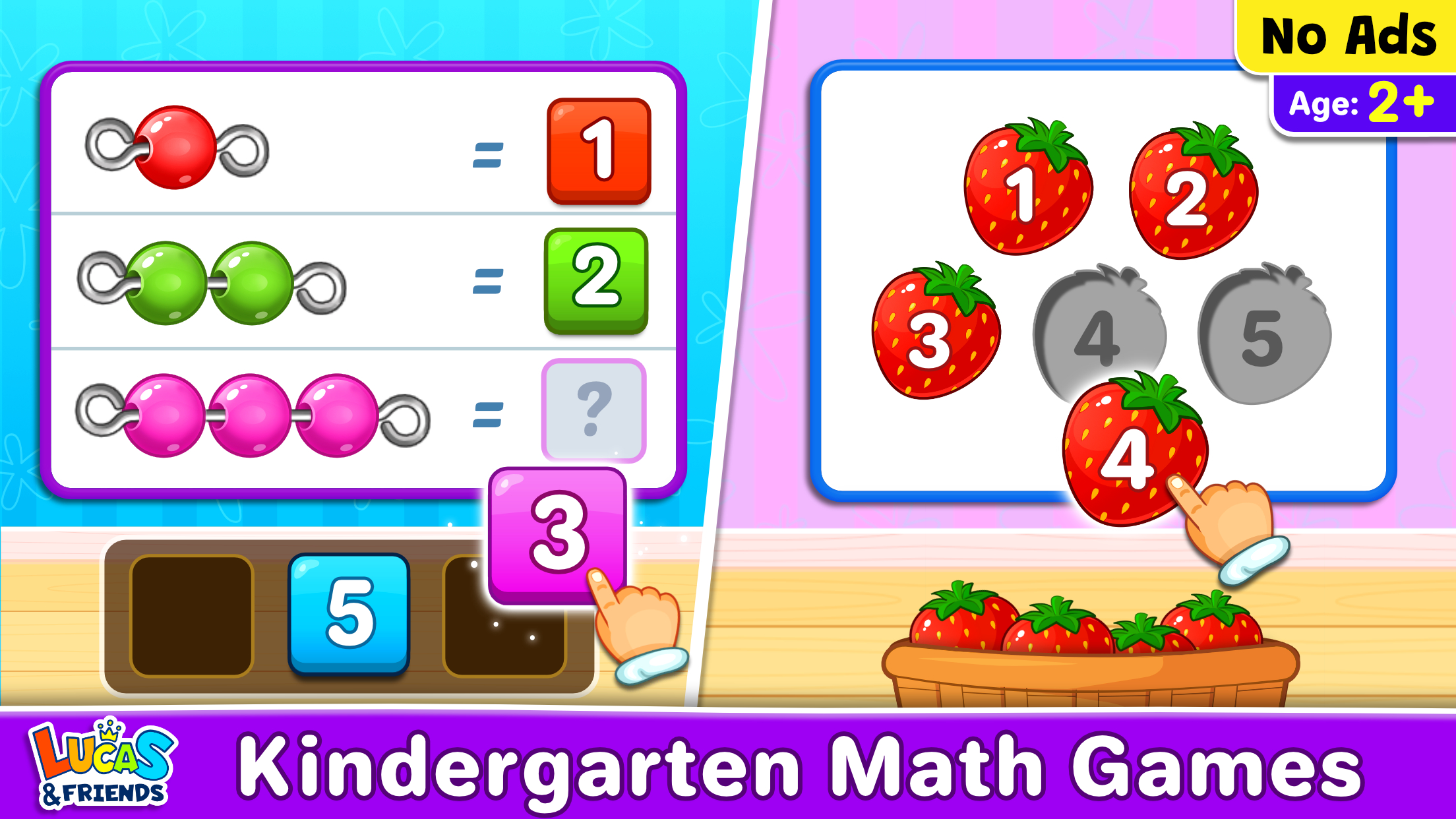 اسکرین شات 1 بازی Kids Math: Math Games for Kids