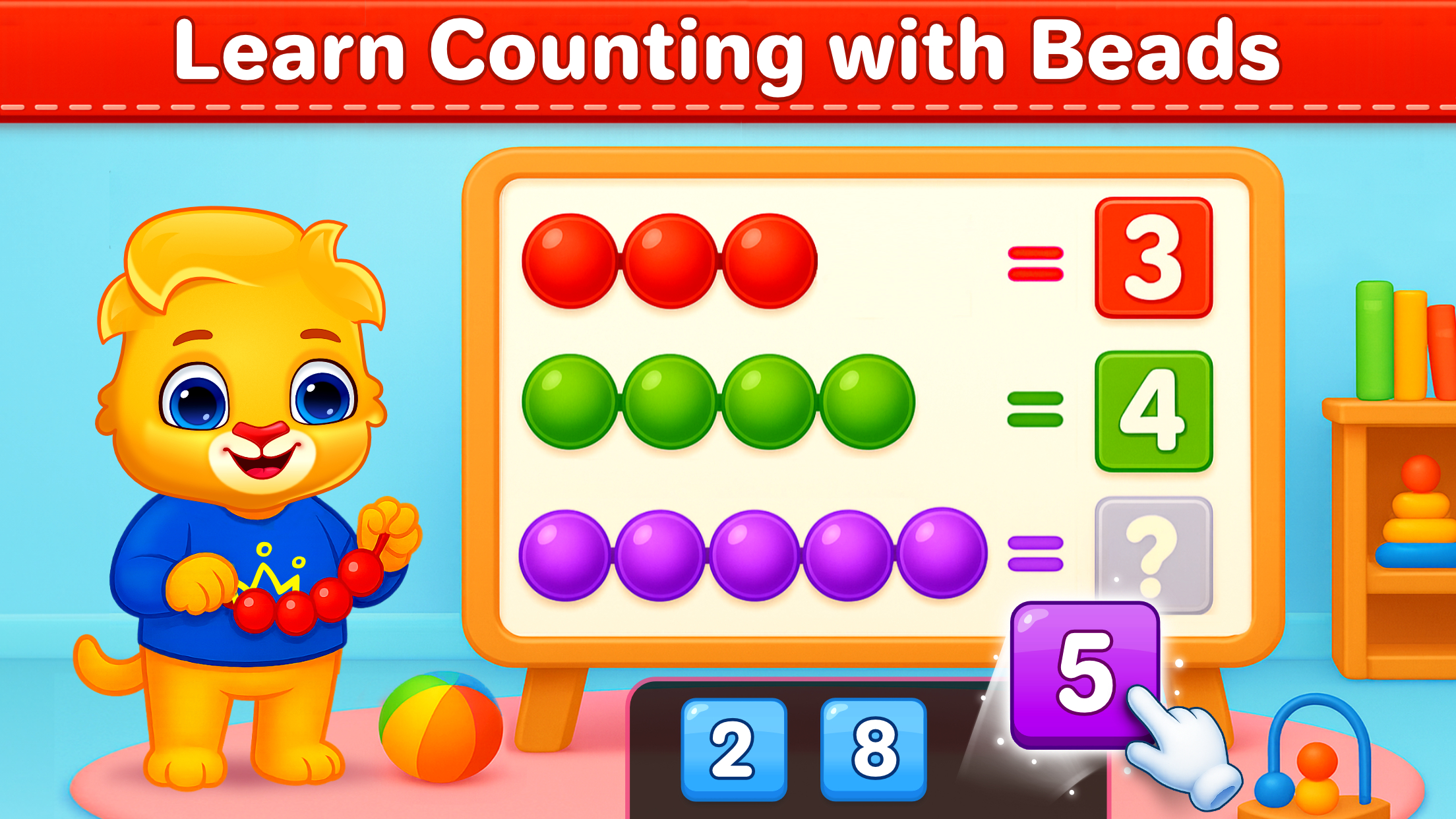 اسکرین شات 2 بازی Kids Math: Math Games for Kids