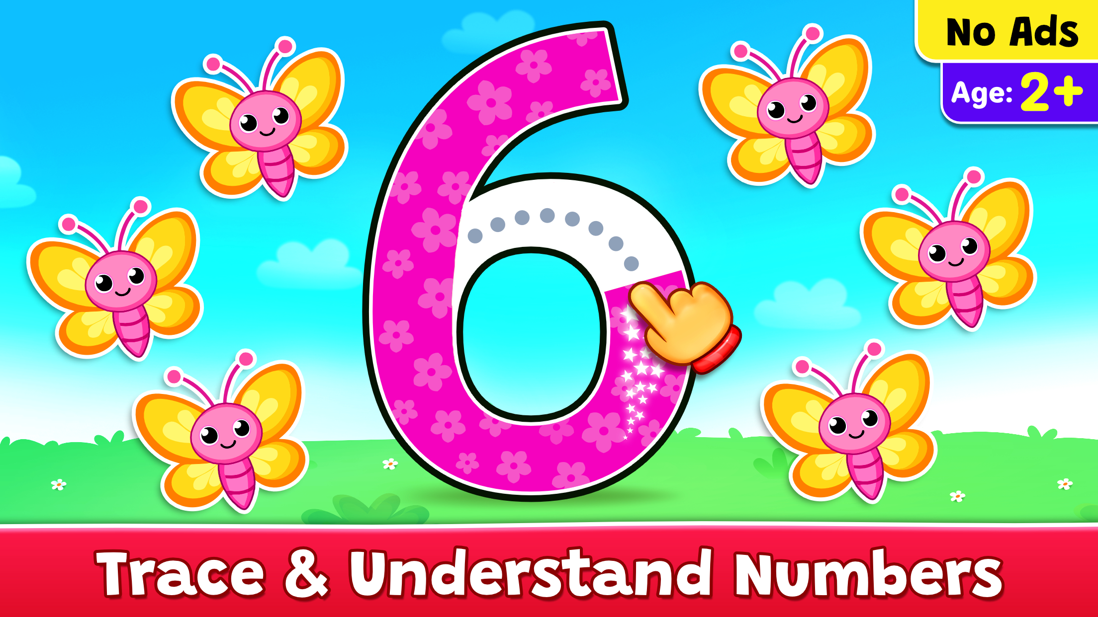 اسکرین شات 1 بازی 123 Numbers - Count & Tracing