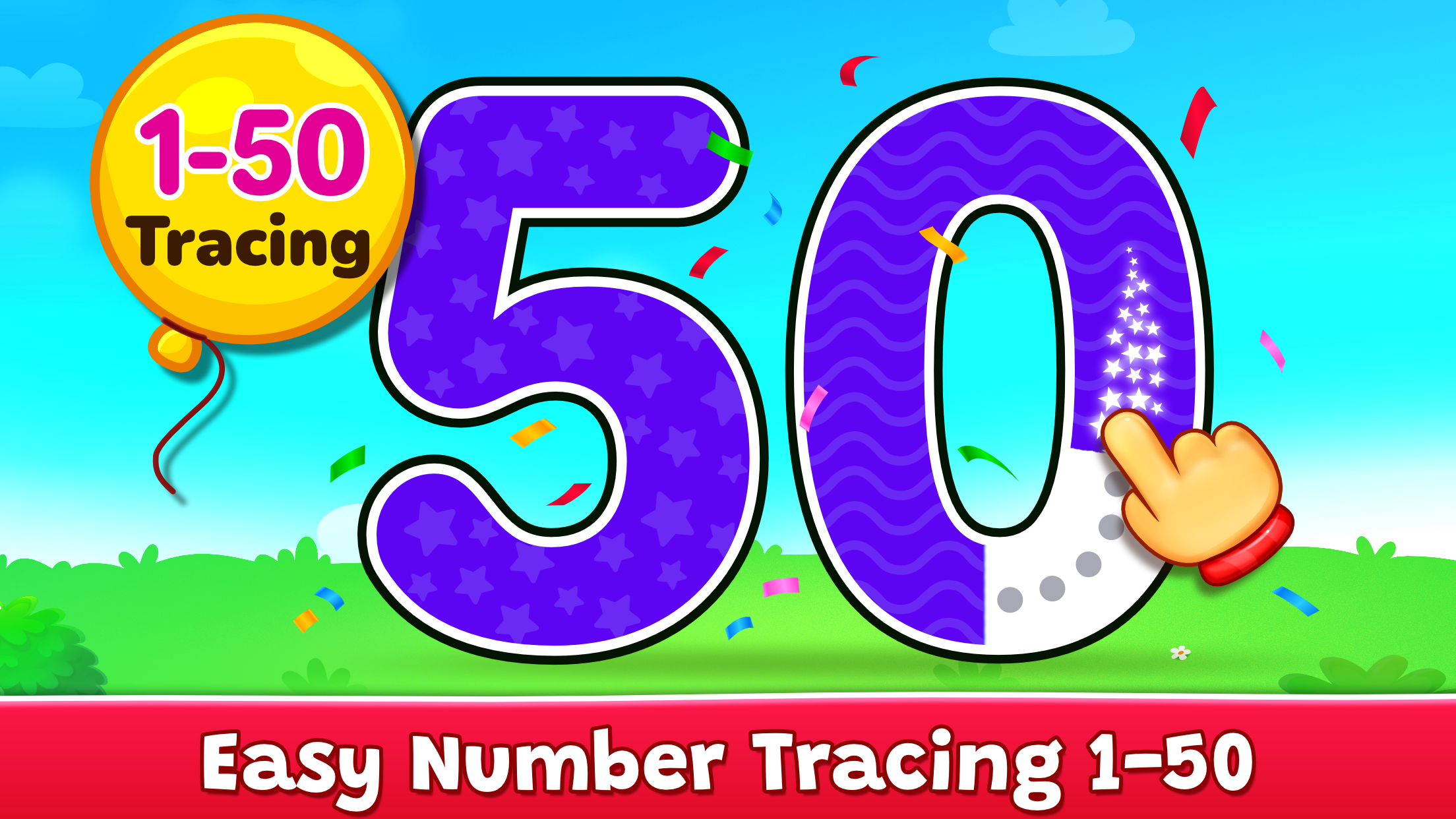 اسکرین شات 4 بازی 123 Numbers - Count & Tracing
